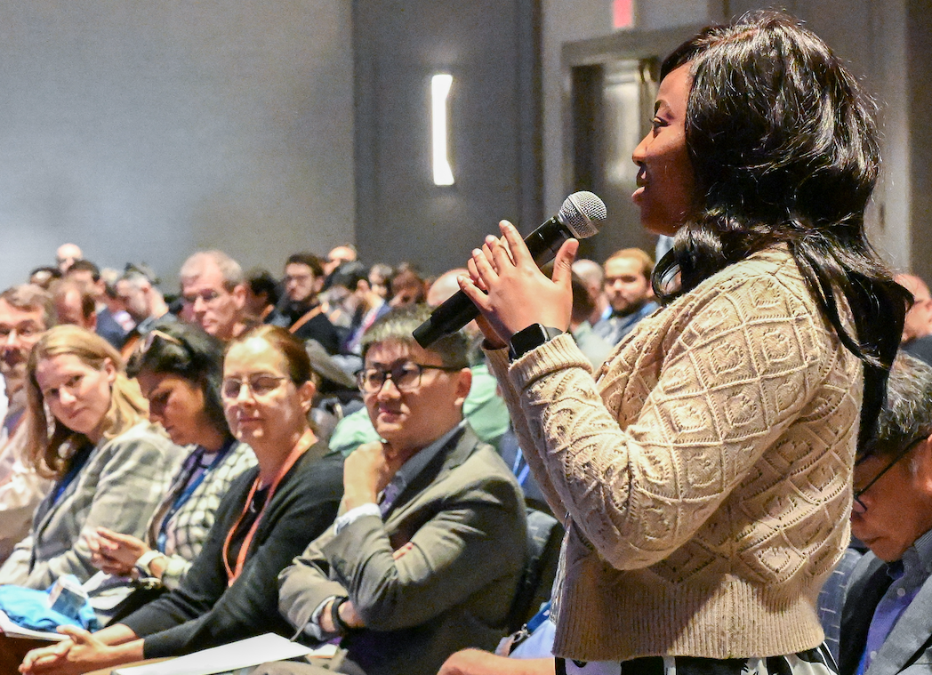 Keynote talks eliciting questions from the audience.
